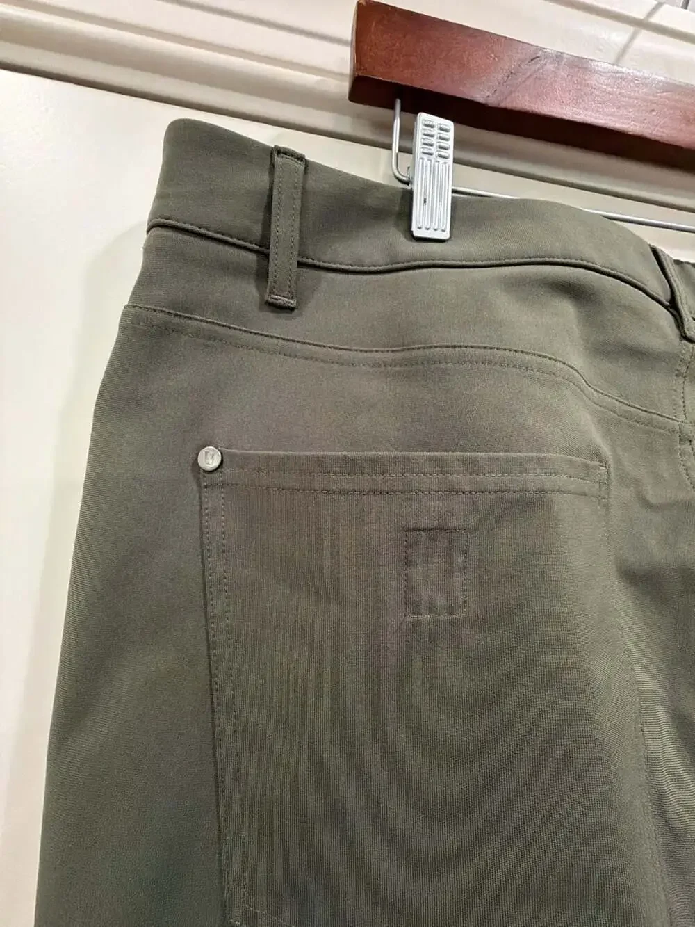 Vuori Meta Pant Olive Green Size 36